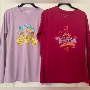 NWOT Run Disney Tinker Bell 2014 Inaugural 10K & 1/2 Marathon Shirts Size M